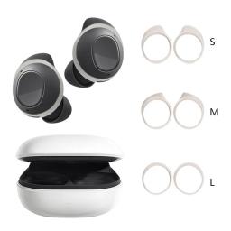 Silicone antiderrapante asa dicas para Samsung Galaxy Buds FE, Bluetooth, fone de ouvido com cancelamento de ruído, eartips, 3 pares, 2023 - Image 1