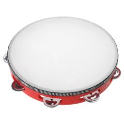 Pandeiro para adultos, sinos de tambor de mão, tambor de metal, percussão, presentes - Image 3