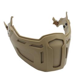 Tactical meia cara protetora capacete para caça, Airsoft e Paintball, RÁPIDO capacete acessórios - Image 6
