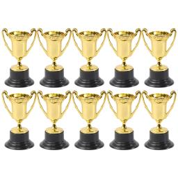 Troféus De Recompensa De Plástico Criativo para Crianças, Pequeno Troféu, Prêmio De Ouro, Copos De Troféu, Material Escolar, Brinquedos De Presente, 10Pcs - Image 1