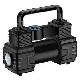 Bomba de ar automática portátil com luz LED Display digital Compressor de pneu de carro Bomba de vácuo para todos os veículos 12V - Image 1