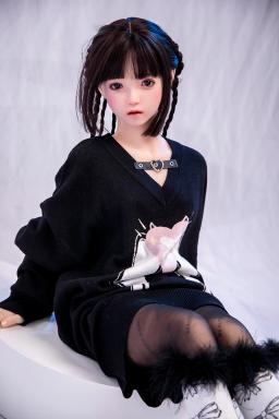 RENHEYUOU Vizinho menina cabelo preto boneca BJD silicone mini boneca high-end coleção modelo boneca material macio articulações ajustáveis - Image 4