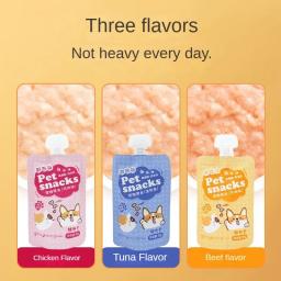 Comida molhada para gato de atum, Deliciosa sopa de carne, Nutritivo e delicioso, Bochechas enlatadas de engorda, Nutritious Meal Kitty Food - Image 3