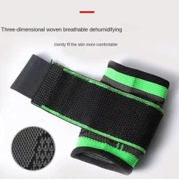 1pc esportes compressão cinta de pulso fino respirável ajustável mão envoltório suporte pulseira para basquete badminton - Image 5