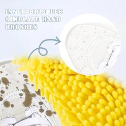 Saco de lavanderia com zíper, saco de limpeza reutilizável, lavadora de tênis lavável, saco secador para máquina de lavar roupa, 1 pc, 2pcs - Image 3