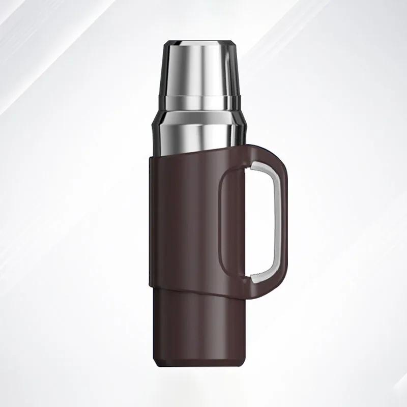 1.2/1.6/2l montanha escalada garrafa de água garrafa térmica esporte ao ar livre pote 316 aço inoxidável isolamento térmico chaleira acampamento - Image 1