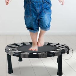 Mini trampolim portátil para crianças, cama de salto, jogando exercício, fitness, treino, ginásio em casa, suprimentos esportivos, cadeira dobrável ao ar livre - Image 2