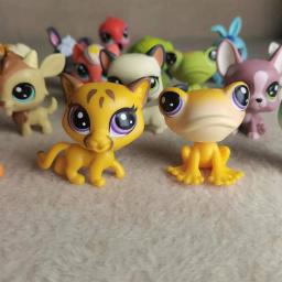 Littlest Pet Shop Bobbble Cabeça Brinquedos, Coleção Cat Stand, Cabelo curto, Gatinho, Dachshund, Cão, Collie, Dogue Alemão, Spaniel - Image 2