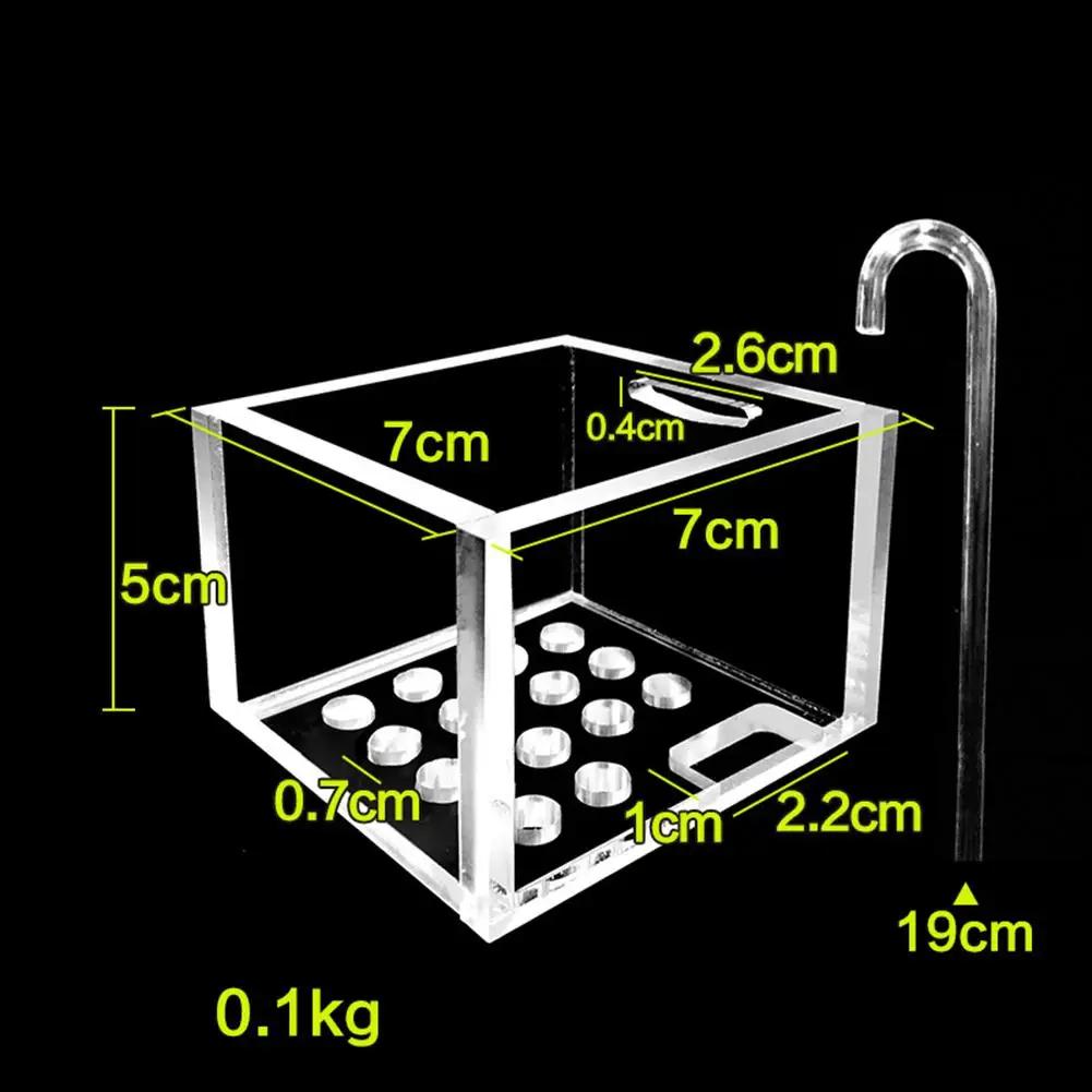 3-em 1 aquário filtro caixas de acrílico transparente Externa pendurado purificador de água criativo aquário suprimentos - Image 1