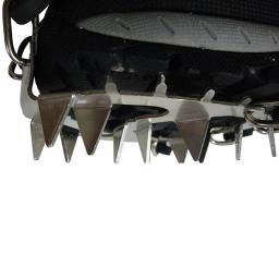Sapato de neve antiderrapante Crampons, 18 dentes, capas para pesca, grampos de gelo, sapatos de caminhada, escalada, camping, montanhismo, inverno - Image 5