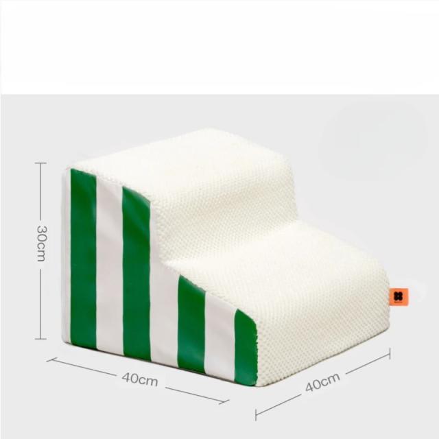 Rampa de Acesso em Espuma para Cães e Gatos com Design Antiderrapante, Ideal para Sofás e Camas, Disponível em 2 ou 3 Degraus
