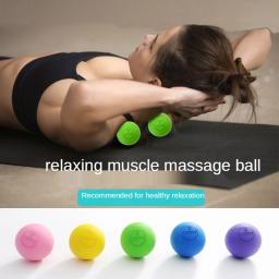 Portátil Lacrosse Massage Fascia Ball, Relaxamento Muscular, Alívio da Dor, Fisioterapia Ball, Jaw Exerciser Ball, Yoga, 6,3 cm - Image 2