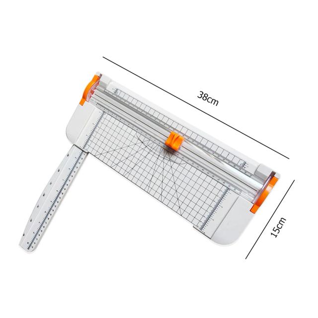 Aparador de Papel Scoring Board para Scrapbook e Artesanato com Cortador de Lâminas 36x35cm