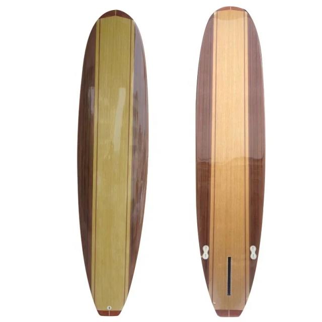 Prancha de Surf de Madeira Epoxy 8ft x 22" x 3" com Núcleo de Espuma EPS