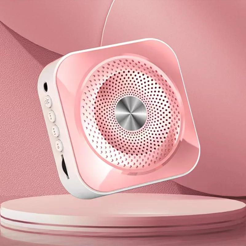 Mini megafone abelha, carregador portátil, bluetooth 4.0, compatível com lapela, microfone, amplificador de voz suspenso, tf - Image 1
