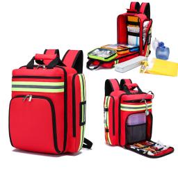 Saco de alívio do desastre kit primeiros socorros emergência resgate mochila grande capacidade classificada armazenamento kits sobrevivência organizador médico - Image 1
