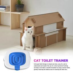 Suprimentos para Animais, Higiênico Reutilizável para Cães e Gatos, Treinamento Potty, Caixa de Linhagem Universal, Sistema de Assento para Ingente, Treinamento Gatinho - Image 4