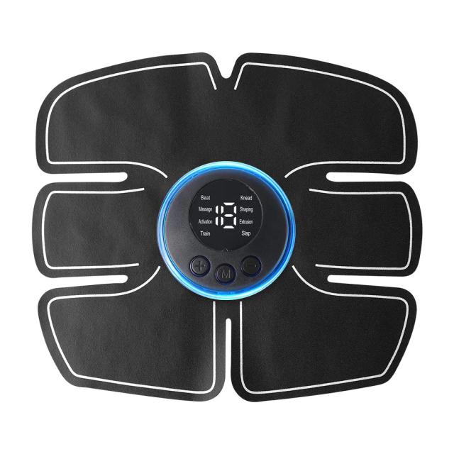 Estimule seu corpo com o estimulador muscular sem fio USB recarregável para treino abdominal e emagrecimento inteligente