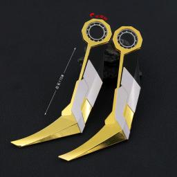 Faca Primordial da Arma Valorant, Material metálico, Modelo de jogo rotativo, Lâmina sem cortes, Brinquedos seguros para menino, 17cm - Image 3