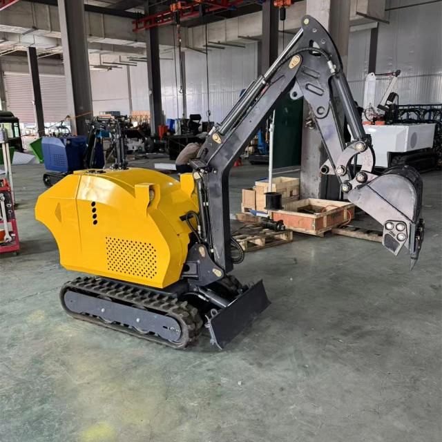 Mini Escavadeira Elétrica RC 0.8T Compacta para Paisagismo, Agricultura e Reforma