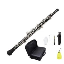 SEASOUND-Professional baquelite corpo oboé e clarinete caso, chaves oboé lona JYCL307, prata madeira 17, níquel preto, prata - Image 3