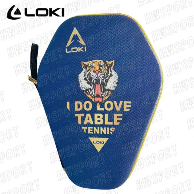 Loki Raquete de Tênis de Mesa Case Dura 159x152mm