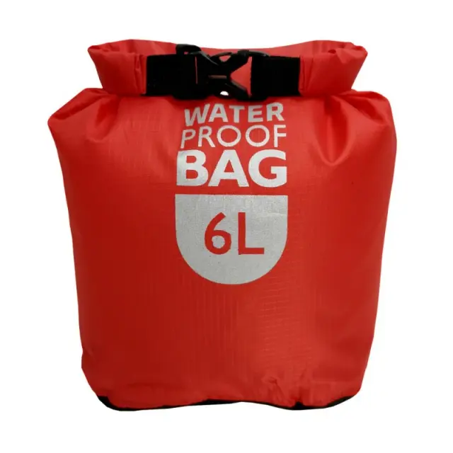 Saco Impermeável para Armazenamento Externo - Ideal para Surf, Natação, Acampamento e Pesca - Disponível em 6L, 12L e 24L