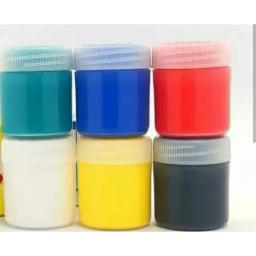 Tinta guache 6 cores para pintura 15ml cada arte - Image 2