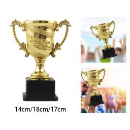 Prêmio troféu estatueta troféu copo medalhas de base preta troféu prêmios para lembranças esportivas festa temática de competição de futebol - Image 3