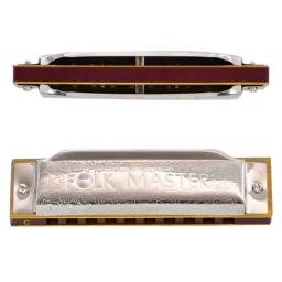 Folkmaster 1072 Gaita Padrão Iniciante Diatônico Blues Gaita 10 Buracos A B C D E F G Ab Bb Db Eb F #   Instrumento musical - Image 1