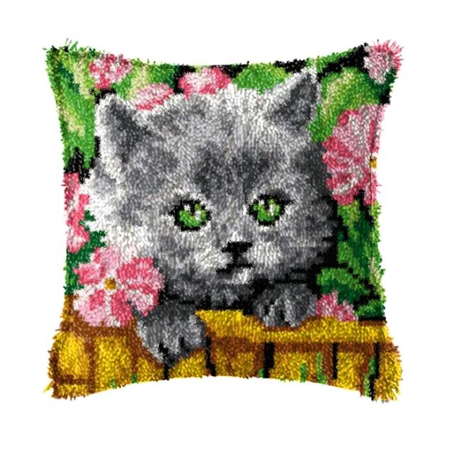 Kit de Gancho para DIY: Animais Trava, Ideal para Artesanato em Esteiras, Almofadas, Travesseiros e Tapetes