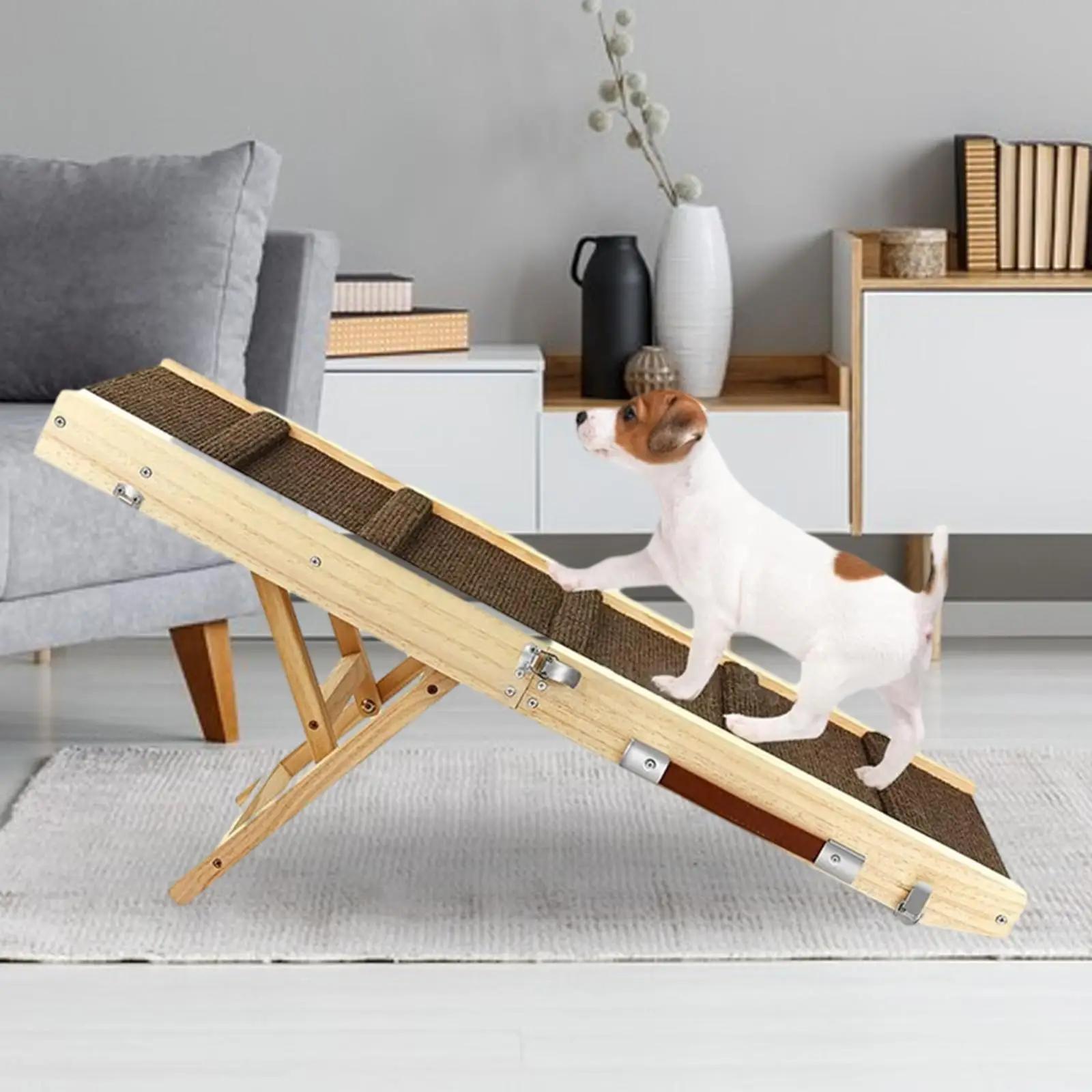 Altura ajustável Dog Ramp, Ramp Pet antiderrapante, Sofá cama interior - Image 1