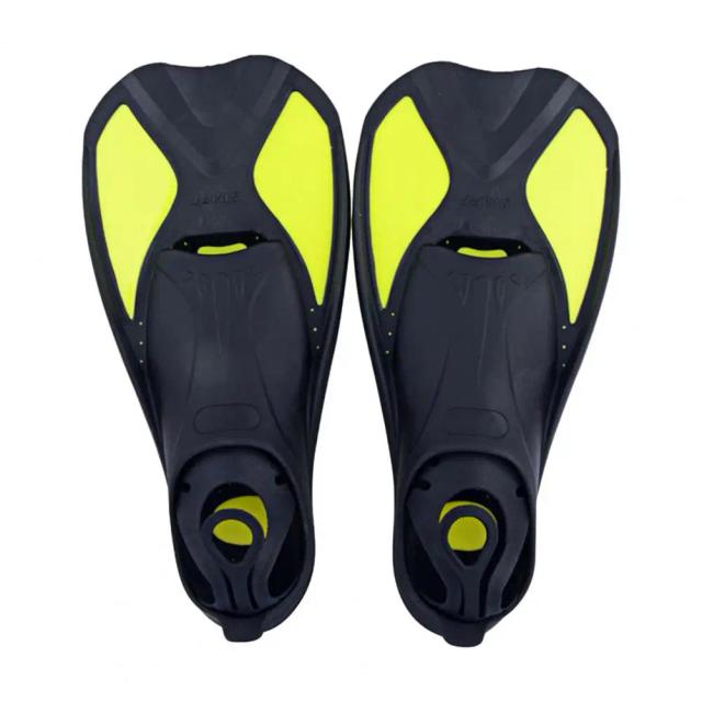 Nadadeiras de Treinamento Profissional em Plástico para Natação e Snorkeling - Lâmina Curta, 1 Par