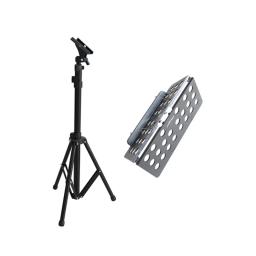 Flanger Foldable Metal Music Stand, folha dobrável, suporte de tripé retrátil para guitarra, violinos, leve, FL-05R - Image 2