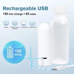 Bidé de Viagem Portátil Elétrico, Pulverizador Pessoal Recarregável, Chuveiro de Mão para Mulheres e Homens, Limpeza de Higiene, Postp - Image 6