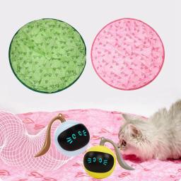 Brinquedos engraçados automáticos do gato, Movimento elétrico, Undercover Moving, Bouncing Rolling Ball, Brinquedo interativo para Indoor Kitty Pet - Image 2