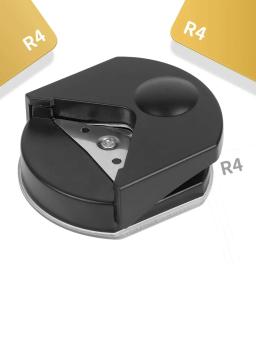 Raio Corner Rounder Punch, Paper Hole Cutter para papel fotográfico, preto, 4mm - Image 5