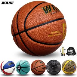 WADE Soft PU Leather Ball para adultos e crianças, viscosidade de absorção de umidade, couro durável, tamanho 7 #, original - Image 1