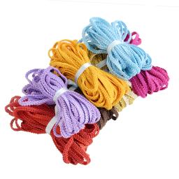 5m laço guarnição fita ouro prata centipede trançado laço curva tecido de renda diy artesanato costura acessórios decoração do casamento 8/10mm - Image 6