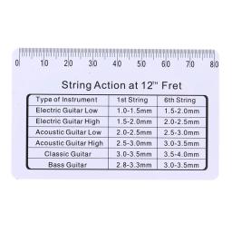 Guitarra elétrica Acessórios, Gauge Régua, Ferramenta para Cordas Instrumentos - Image 5