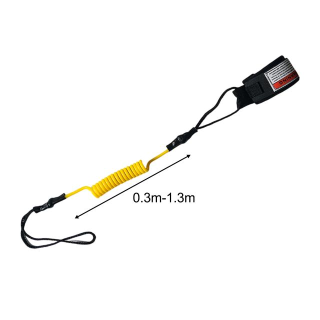 Leash Ajustável para Pranchas de Surf e Paddleboard de 6 a 10 pés - Cordão Elástico para Esportes Aquáticos