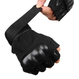 Luvas de ciclismo de meio dedo para homens, ao ar livre, escalada, esportes, caça, acampamento, caça, motocicleta, bicicleta, acessórios - Image 4