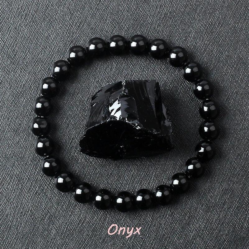 Pulseira de Pedras Naturais para Mulheres e Homens, Jóias, Contas de Fluorita, Yoga e Meditação, Pulseira Energética Curativa, Presente, 6mm, 8mm - Image 1