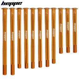 Heppe mtb bicicleta de estrada ultra leve através do eixo garfo dianteiro espeto 12x 100/110 cubo traseiro através do eixo 12x142 12x148 laranja através do eixo - Image 1