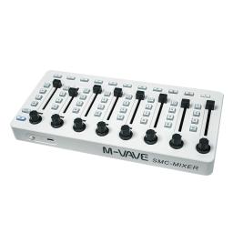 M-VAVE-Mixer controlador MIDI sem fio, Mixing Console, 8 Encoder Software Control, teclado MIDI para Windows, Mac, iOS, Android - Image 3
