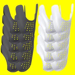Protetor anti-vinco para tênis, Toe Caps, Anti Fold, Maca de sapatos, Suporte Dropshipping e Atacado, 10 pares - Image 1