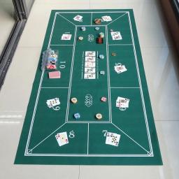Texas hold'em pokers toalha de mesa 1.8m tecido não tecido deluxe pano de mesa impressão casino jogos de tabuleiro tapete de mesa de jogos em casa - Image 4