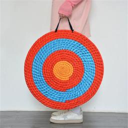 30/40cm arco composto recurvo arco palha tiro alvo feito à mão tiro com arco grama tiro ao alvo alvos de prática tiro com arco acessórios - Image 1