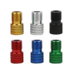 Adaptador de válvula de bicicleta de liga de alumínio, 4 unidades, converter presta para válvula schrader, bomba de bicicleta, bico de ar, ferramentas de tubo, acessórios de bicicleta - Image 3