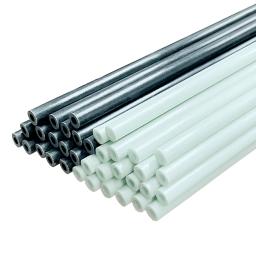 4pcs Tubo De Fibra De Vidro Branco Tubo De Fibra De Vidro 3mm-14mm Tubo De Aço De Vidro Rod Oco Comprimento 500mm - Image 5